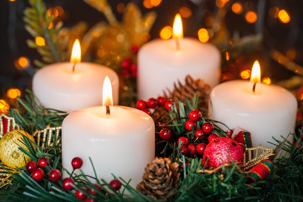 Christmas, Candle, Advent